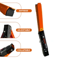 Grand Pitstop Motojack - Black & Orange (Bike Wt upto : 220 kgs) 