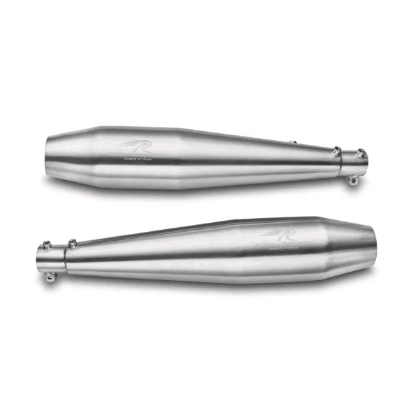 Redrooster RRP STELLER Matt exhaust for Interceptor/GT650 