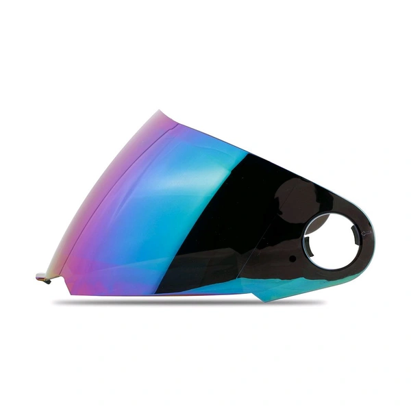 Steelbird Helmet Visor Compatible for All SBA-7 & SBA-8 Model Helmets (Chrome Rainbow Visor)