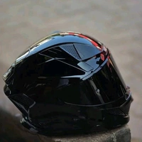 Steelbird SBH-25 SV Sharp Glossy Black Helmet - L