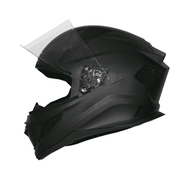 Steelbird SBH-25 SV Sharp Glossy Black Helmet - L