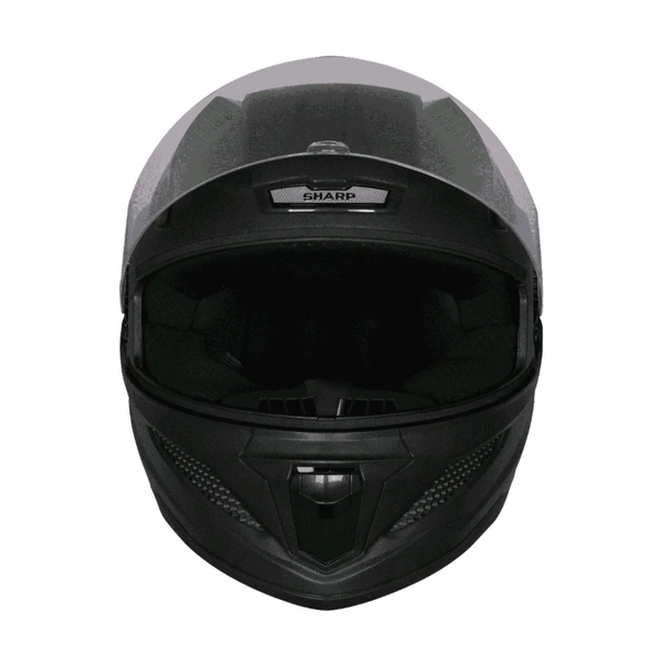 Steelbird SBH-25 SV Sharp Glossy Black Helmet - L