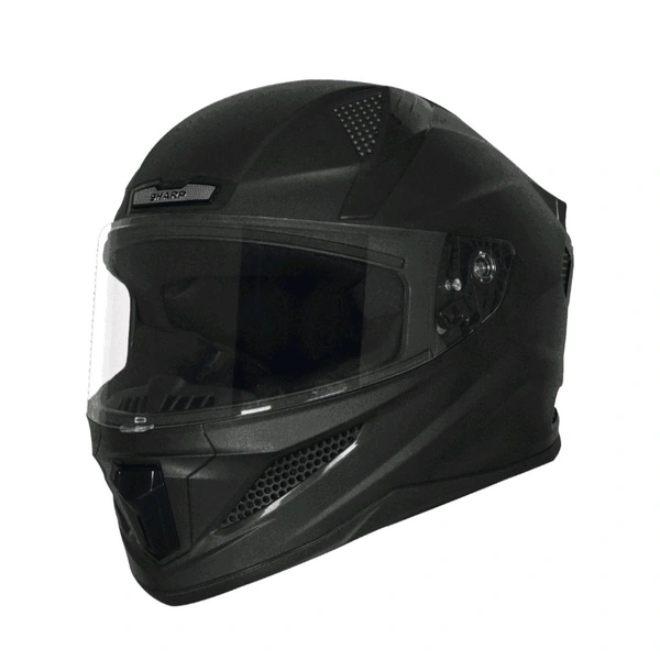 Steelbird SBH-25 SV Sharp Glossy Black Helmet - L