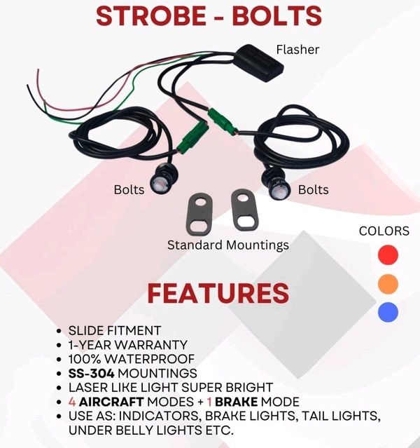 Kroozer Strobe Bolt