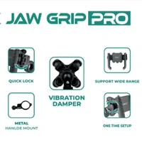 Simtac Jaw Grip Quick Release Mobile Holder with Dampener JQL-1-PRO