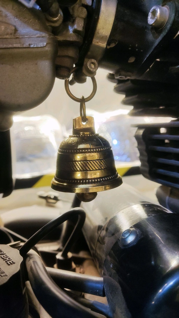 Antique Holy Guardian Bell for Motorcycle & Cars 