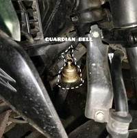 Antique Holy Guardian Bell for Motorcycle & Cars 