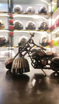 Good Luck Charm Brass Guardian Bell for Motorcycles & Cars 