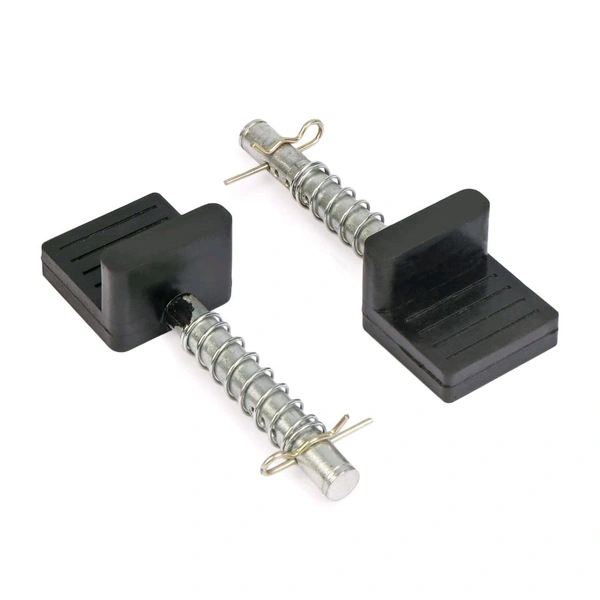 Grand Pitstop Rubber Molded Clamps for Non-Dismantable Paddock Stands Swingarm Lift (Pair of 2)