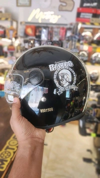 Steelbird SBH-54 Vintage Black Grey Glossy  - L