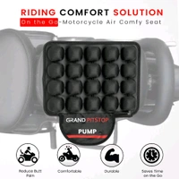 Grand Pitstop Air Bubble Airseat for Medical, Offices, Home, Motorcycle and Car Lumbar Support - Pillion with Pump