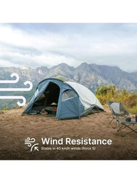 Decathlon Quechua by Decathlon Camping tent MH100 XL - 3-P - Blue & Black