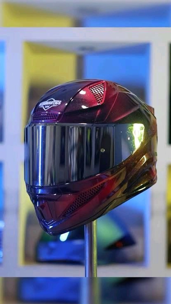Steelbird SBH-25 Chrome Visor (Helmet Not Included) 