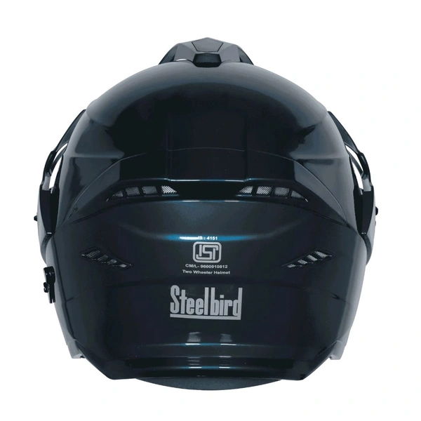 Steelbird SBH-23 ISS AVA Armada Blue Glossy  - M