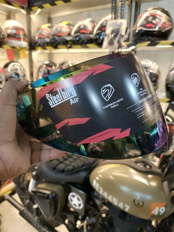 Steelbird SBA-20/ SBA-19 Rainbow Visor 