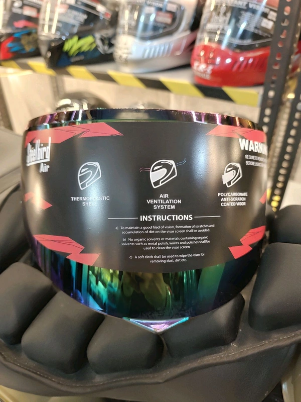 Steelbird SBA-20/ SBA-19 Rainbow Visor 