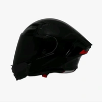 Steelbird SBA-11 ISS Tornado Glossy BLACK with Extra Smoke Visor  - L