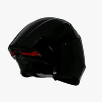 Steelbird SBA-11 ISS Tornado Glossy BLACK with Extra Smoke Visor  - L