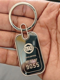 Customized Metal Keytag for Royal Enfield Owners (PREPAID ORDER ONLY)