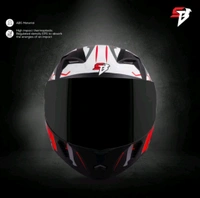 Steelbird SBA-20 09 with ISS Glossy Red - M
