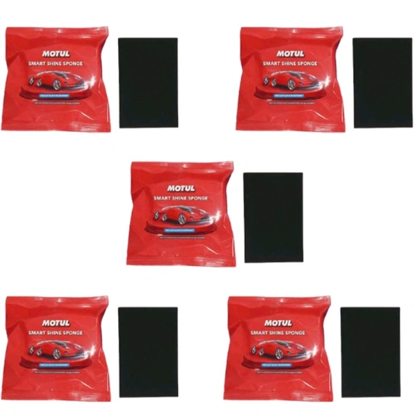 Motul Smart Shine Sponge For and Bike 5 Piece Combo