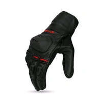 Ignyte Gloves-103-JS Gauntlet Full Leather (Black)  - M