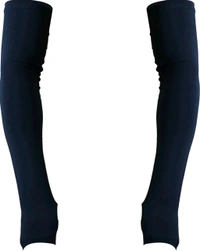 Steelbird Lycra Soft Universal & Unisex Arm Sleeves for Sports, Running, Cricket, Bike Riding, Cycling, Basketball & Breathable (Black) 