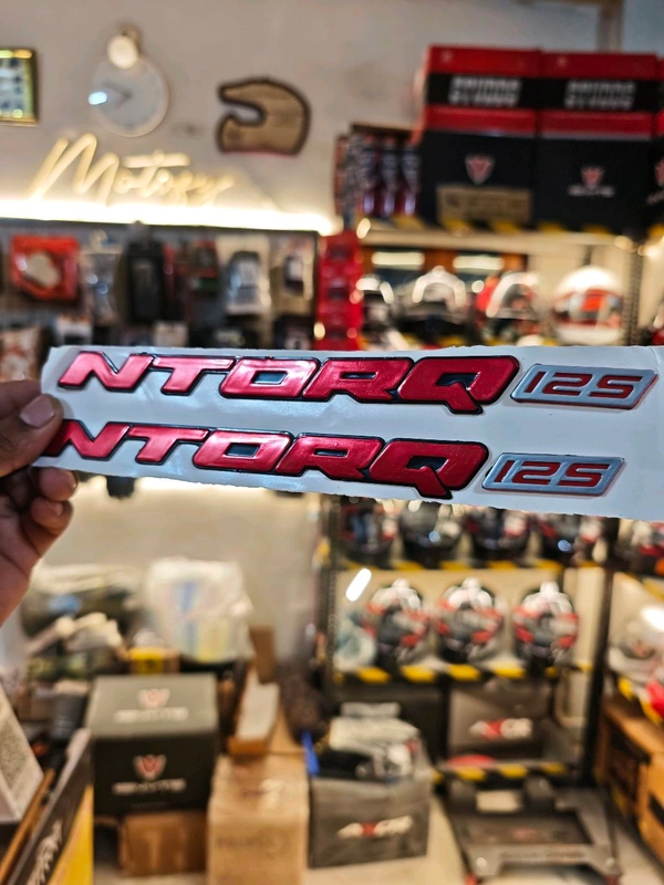 Genuine Logo Stickers Set for TVS Ntorq 125 Scooter