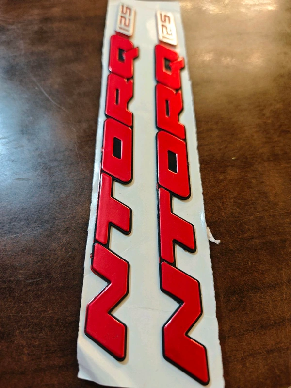 Genuine Logo Stickers Set for TVS Ntorq 125 Scooter
