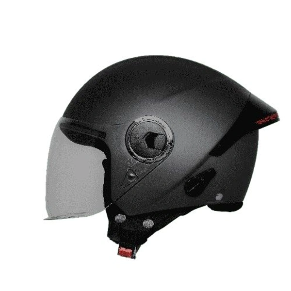 Steelbird SBH-64 ZIP RF Matt Black - M