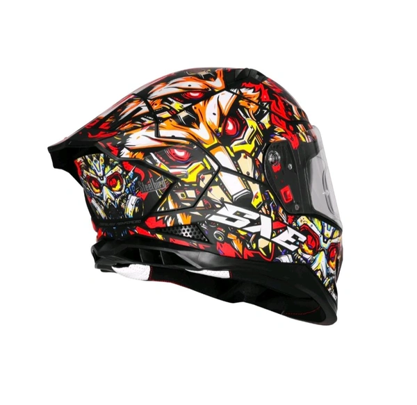 Steelbird SBH-61 SXE with AFS Edition SP1 Glossy Black With Red - M