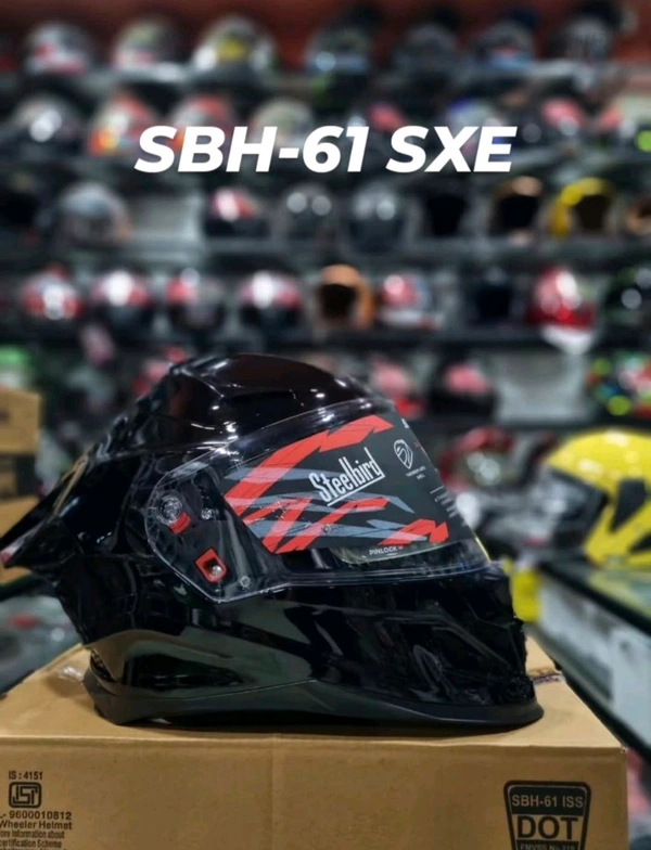 Steelbird SBH-61 ISS SXE with AFS Edition Glossy - M