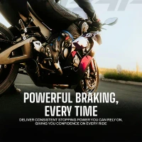 66Bhp PULSAR N250 (FRONT) Street Pro Semi Ceramic Brake Pads (66SP-947)