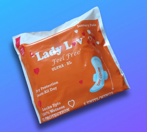 Lady Lov (Ultra XL 3 folds) 6Pads - UXL