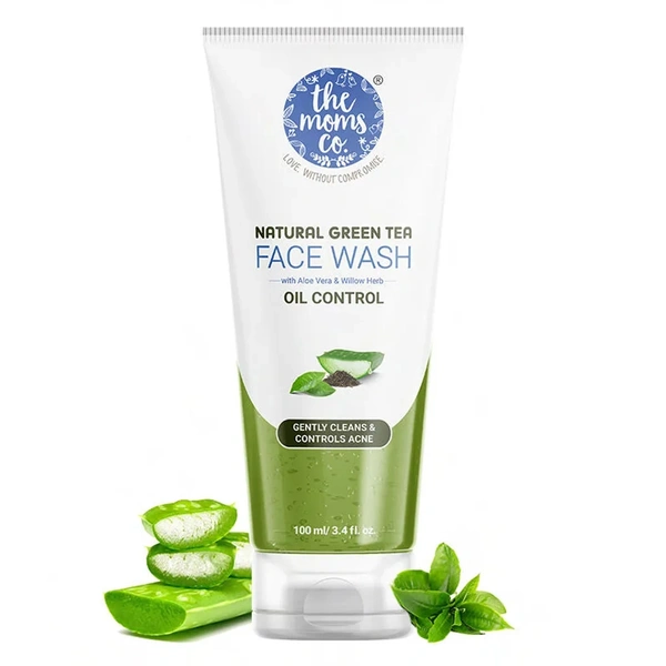 The Moms Co. Green Tea Face Wash (100 ml)