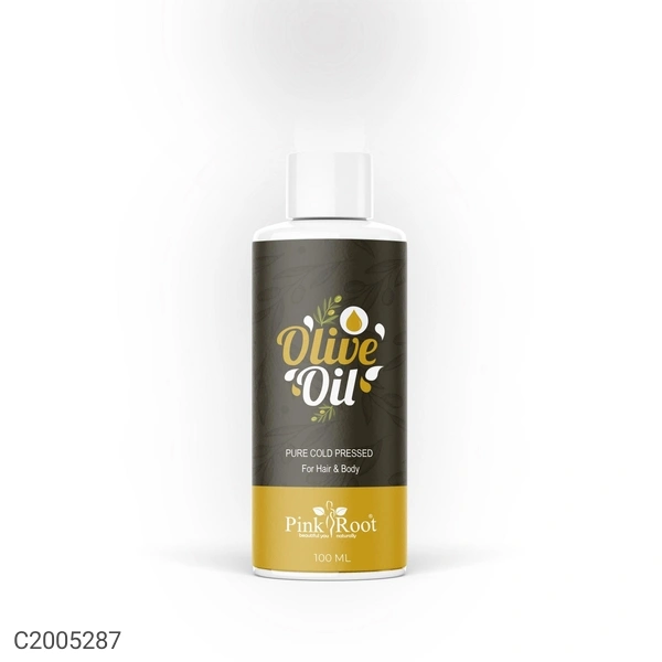 Pink Root Olive Oil 100ml With Head & Shoulders Anti Dandruff Shampoo Smooth & Silky 180ml