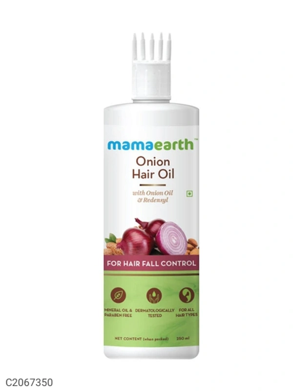 Mamaearth Onion Hair Oil for Hair Regrowth Hair Fall Control 250ml
