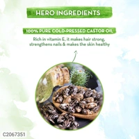 Mamaearth Pure Castor Oil, Cold Pressed, To Support Hair Growth, Good Skin and Strong Nails, 150 ml