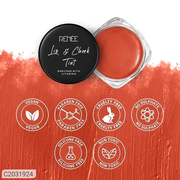 Renee RENEE Lip & Cheek Tint - Caramel Nude, 8g