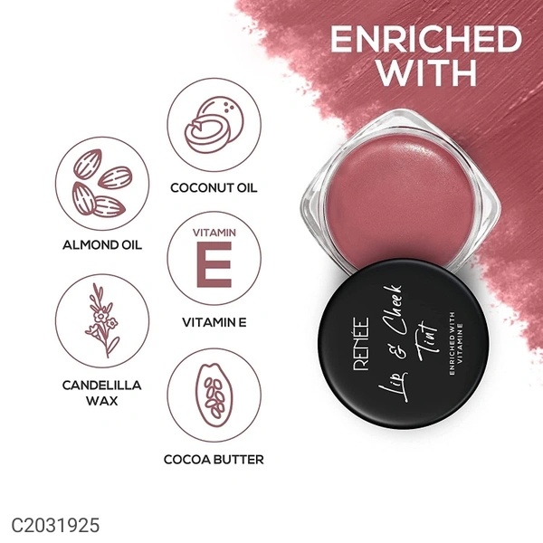 Renee RENEE Lip & Cheek Tint - Bare Pink, 8g