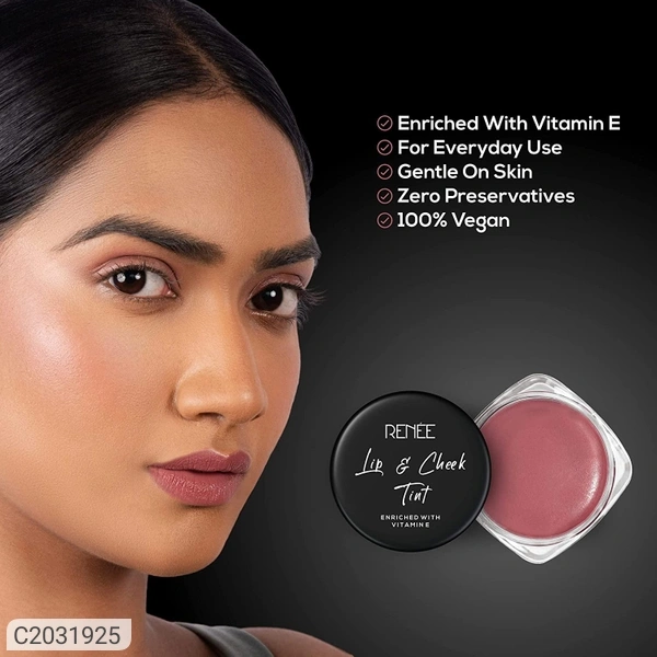 Renee RENEE Lip & Cheek Tint - Bare Pink, 8g