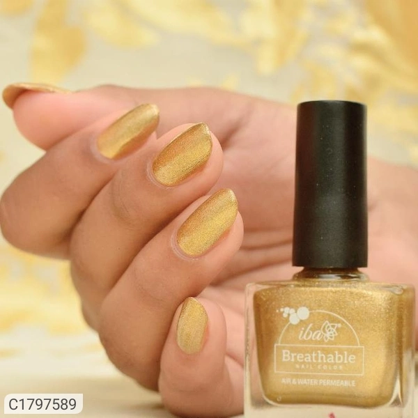 IBA Iba Metalic Nail Color Combo (B22 Sparkling Silver | B23 Gold Sparkle | B24 Rose Gold)