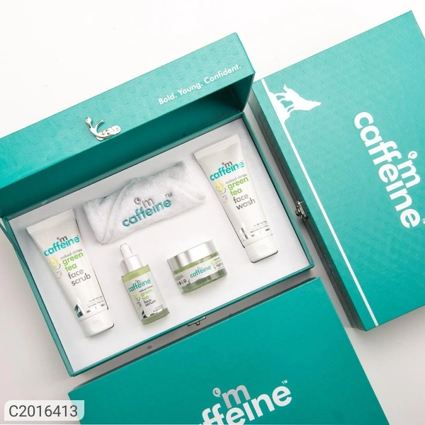 mCaffeine Green Tea Quick Face Detox Kit