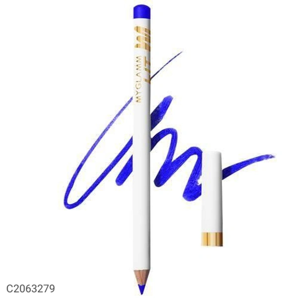 Myglamm Lit Matte Eyeline Pencil - SLAY 1.14 g (BLUE)