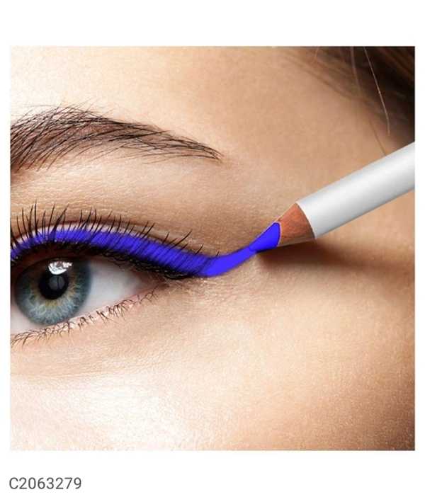 Myglamm Lit Matte Eyeline Pencil - SLAY 1.14 g (BLUE)