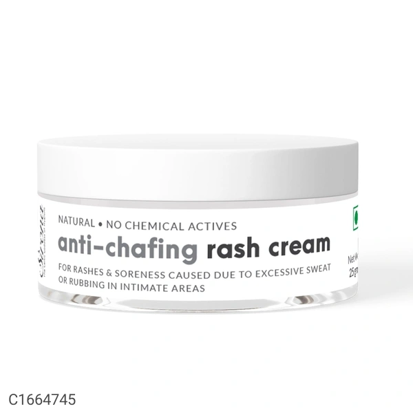 SIRONA Sirona Natural Herbs Anti Chafing Rash Cream for Diaper Rashes, Itching, Heavy Thight - 25 Gm