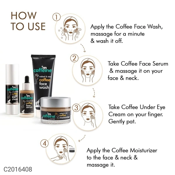 mCaffeine  mCaffeine Pro Skin Care Coffee Routine