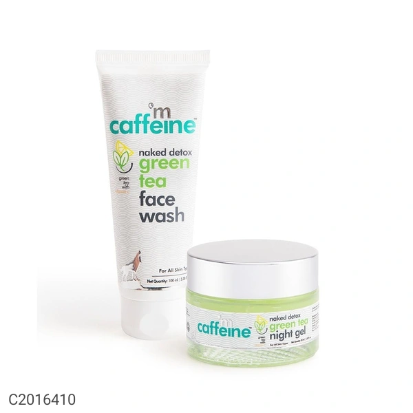 mCaffeine Green Tea Night Hydration Routine
