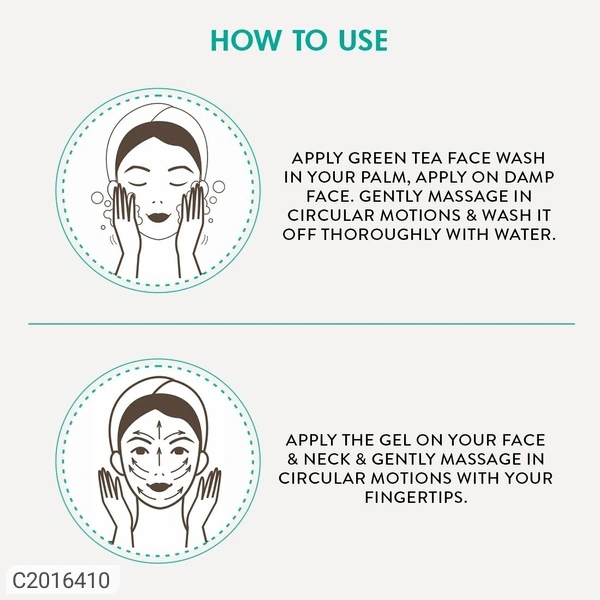 mCaffeine Green Tea Night Hydration Routine
