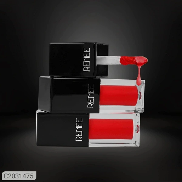 Renee RENEE Check Matte Mini Liquid Lipstick - Rise of Red 2.5ml